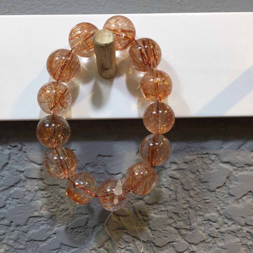 Mua Vòng Tay Phong Thủy Nam Đá Thạch Anh Tóc Đỏ 11mm Mệnh Hỏa Thổ Ngọc  Quý Gemstones tại Ngọc Quý Gemstones